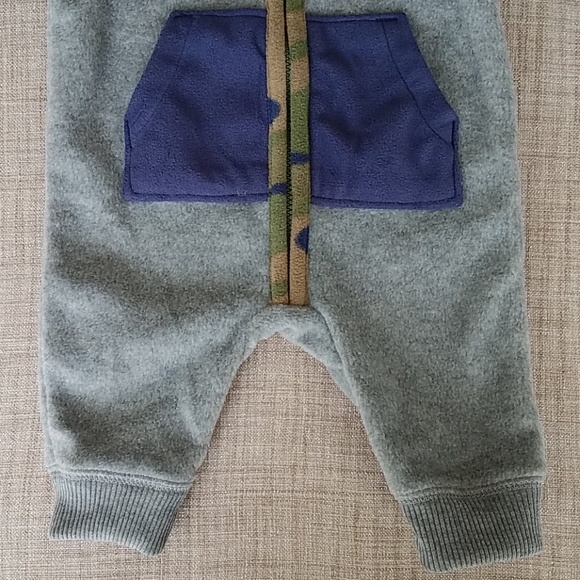 NWT Carters Baby Boy Fleece Footless Jumpsuit - Picture 4 of 7